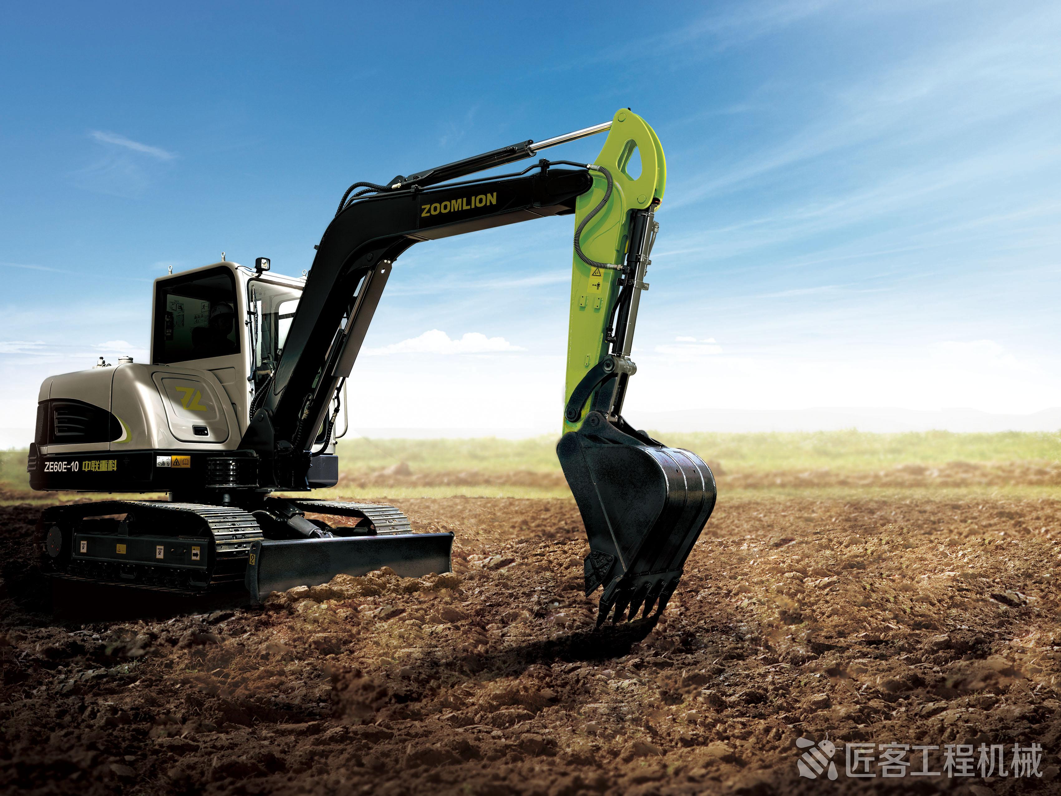 靈動有我 中聯重科ZE60E-10型履帶式挖掘機榮登Top50，獲“中國工程機械”權威認可